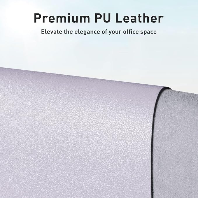 Aothia Large PU Leather Desk Pad Protector - Image 2