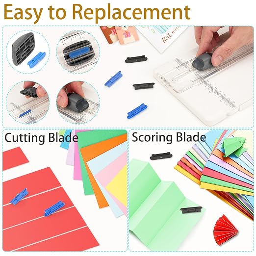 Paper Cutter Replacement Blade for Portable Trimer 12” 13” Roller Holder Cutter - Image 4