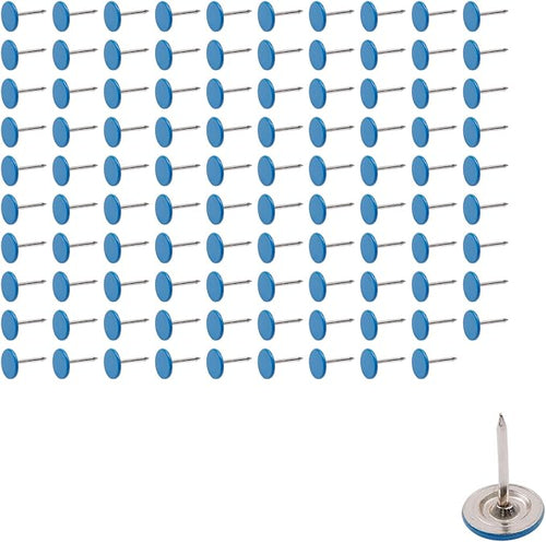 100Pcs Flat Head Upholstery Tacks Home Furniture Decor Tack Upholstery Nails by SSYDIEN