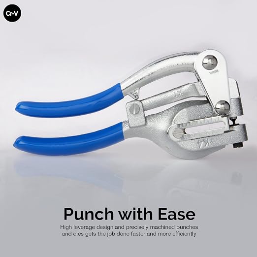 Neiko 02612A Hand Held Power Punch and Sheet Metal Hole Punch Kit, Cr-V 3/32" x - Image 3