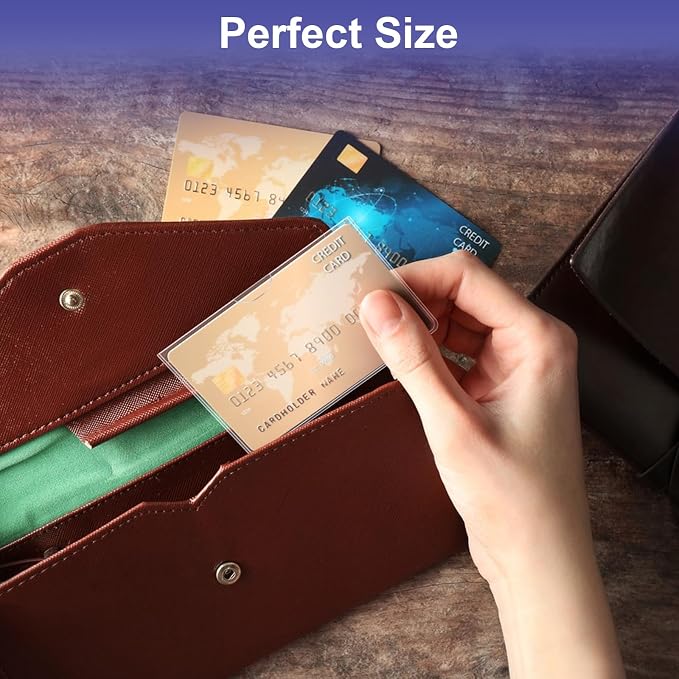10 Pack Social Security Card Protector Medicare New Credit Card Holder - Image 7