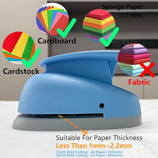 Circle Punch, Paper Punch, 2 inch Circle Hole Punch Cutters - Image 4