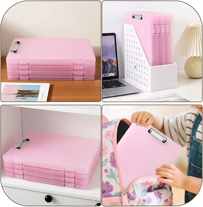 Clipboard with Storage, Waterproof Foldable Heavy Duty Nursing Clip Board - Image 6