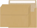 100 Packs Kraft 4x6 Envelopes for Invitation Card, A6 Small Envelopes Self Seal by Ouzoustate