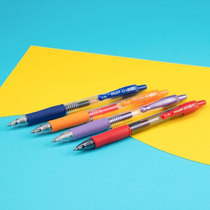 Pilot G2 Premium Refillable and Retractable Rolling Ball Gel Pens, Ultra Fine - Image 8