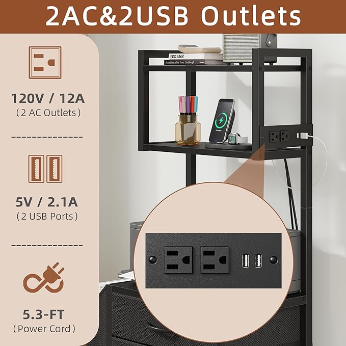 HIGDBFE 3 Drawer File Cabinet - Image 6