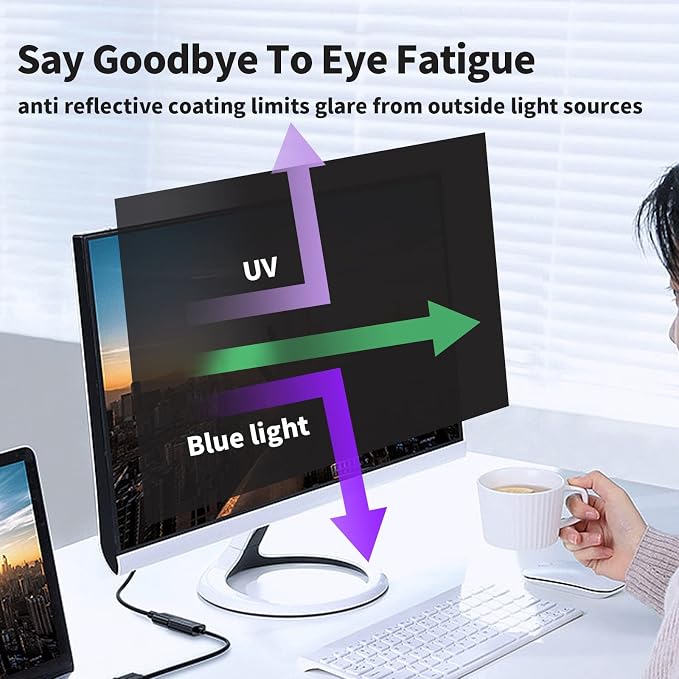 2 Pack Computer Privacy Screen 24 Inch - Image 4