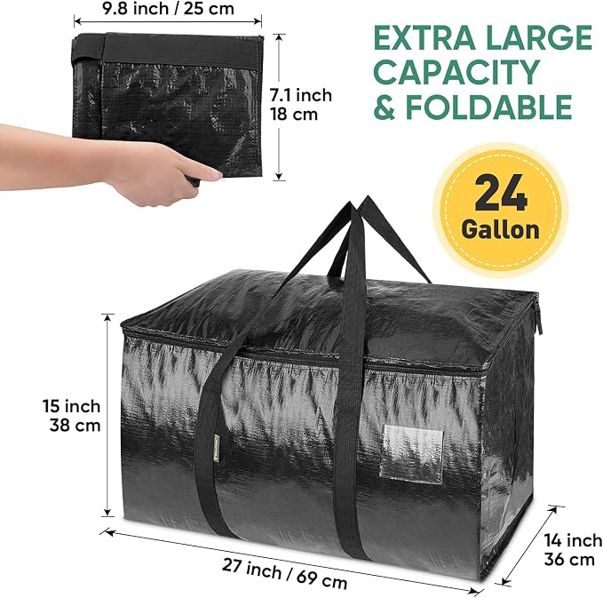 BALEINE 4-Pack Oversized Moving Bags - Image 2
