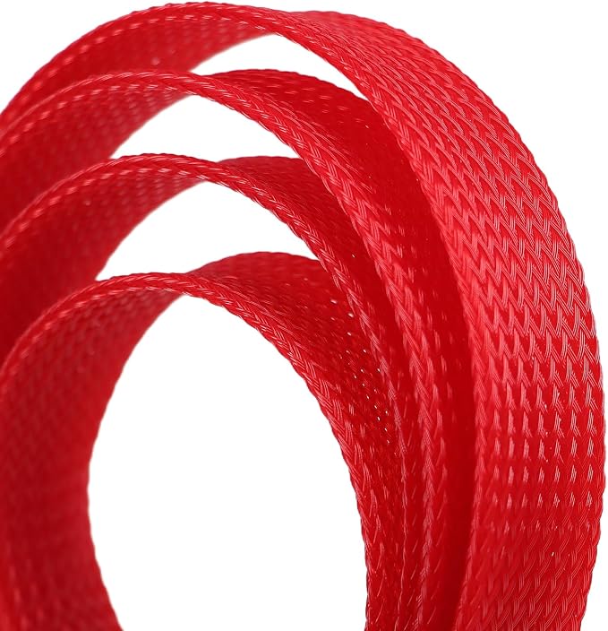 25ft PET Expandable Braided Cable Sleeve 1/2inch Pet Braided Cable Sleeve - Image 2