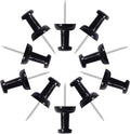 VAPKER Push Pins Tacks 120Pcs Solid Black Thumb Tacks Larger Size Pin Map Tacks by VAPKER