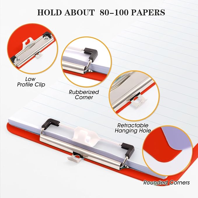 6 PCS Clipboards Bulk Nurse Clipboard - Image 5