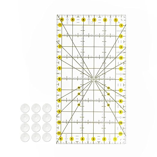 Sewing Rulers Quilting Ruler, Acrylic Quilting Templates, Sewing Tools by Imgetto