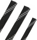25ft PET Expandable Braided Cable Sleeve 3/8inch Pet Braided Cable Sleeve by PursuingaBetterLife