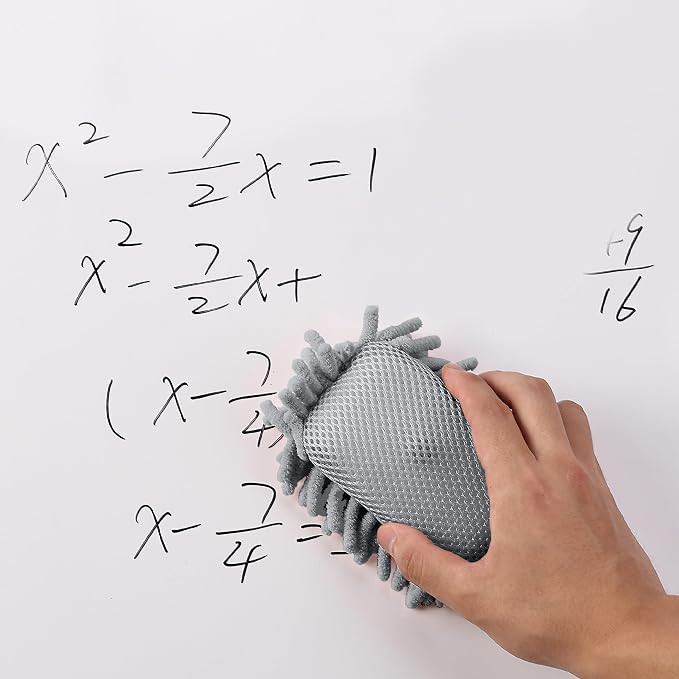 Mr. Pen- Magnetic Microfiber Shag Whiteboard Erasers, 4 Pack | Dual Surface - Image 5