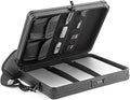 Vaultz Locking Deluxe Tablet and Laptop Case, Tactical Black by Vaultz