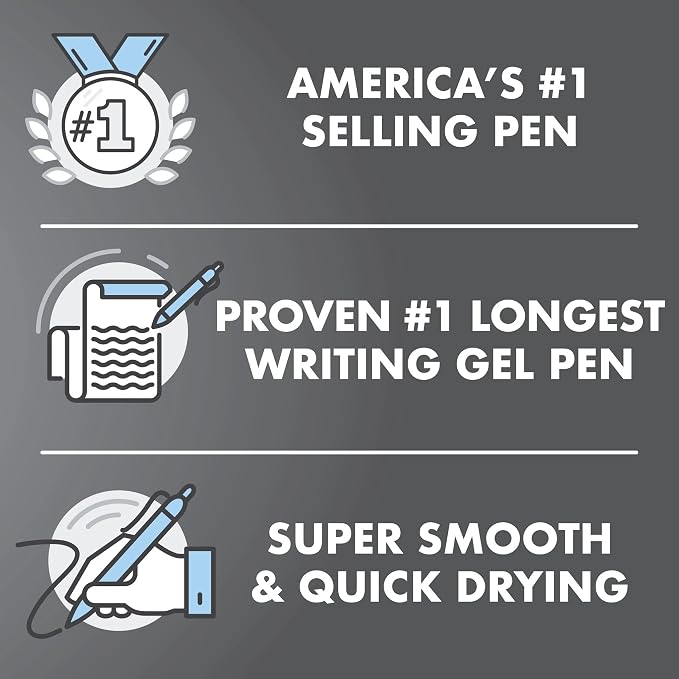 Pilot G2 Premium Refillable and Retractable Rolling Ball Gel Pens, Extra Fine - Image 6