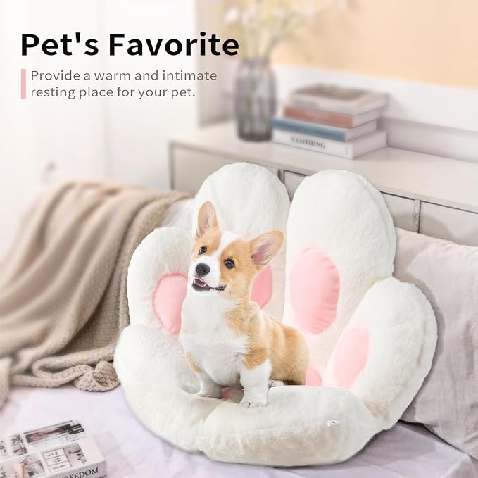 Ditucu Cat Paw Cushion Kawaii Chair Cushions 27.5 x 23.6 inch Cute Stuff Seat - Image 6