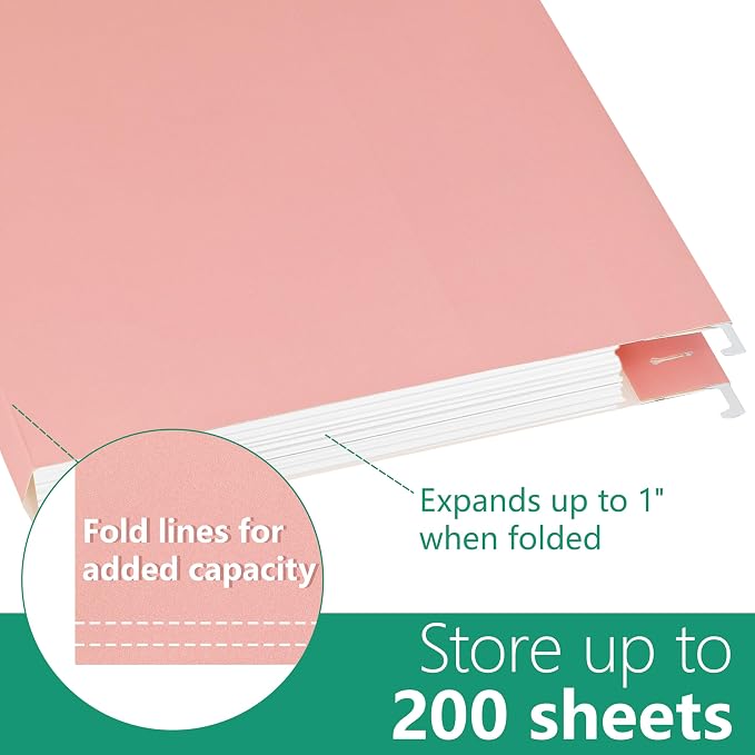 pmybupo 30Pack Standard Hanging File Folders, Hanging File Folders - Image 3