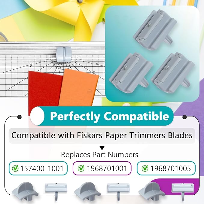 9 Pcs 157400-1001 Paper Trimmers Blades Compatible - Image 4