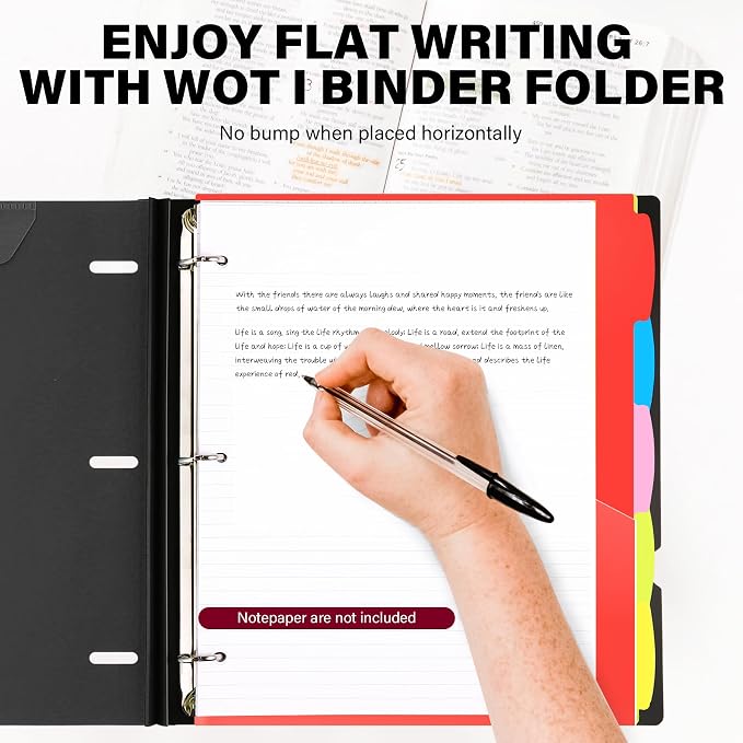 WOT I Telescoping Project Organizer, Refillable Binder - Image 3