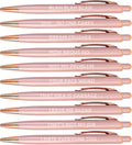 Cityhermit 10 Pack Funny Sarcastic Ballpoint Pens, Office Snarky Metal Luxury by Focusoncreativegiftdesign