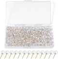 150 PCS Push Pins, Standard Plastic Thumb Tacks, Head Steel Point Thumb Tacks by JIMSUMM