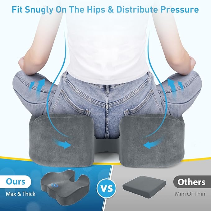 BlissTrends Seat Cushion, Thick Memory Foam Cushions - Image 3