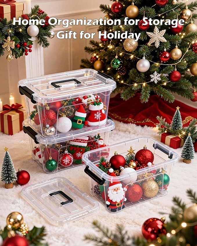 NUMIFUN Plastic Storage Bins - Image 8