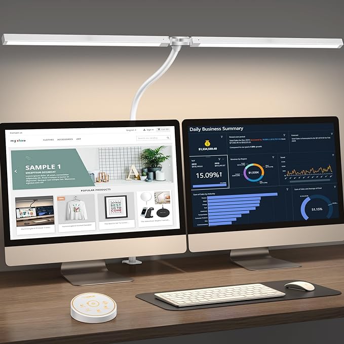 Pzloz Led Desk Lamp for Office Home by LedDeskLamp-Pzloz