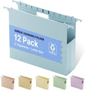 XINGIA Plastic Hanging File Folders Letter Size, 12 Pack Reinforced Hanging by Unknown