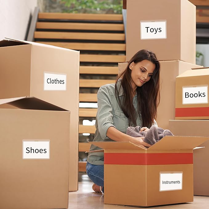 44 Pack Labels for Storage Bins, 3×5 Inches Index Card Holder Organizer - Image 5