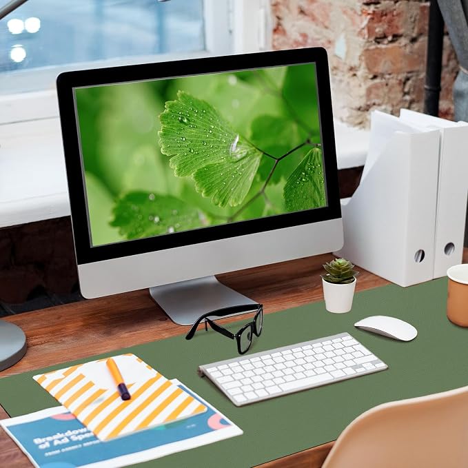 Bloss Green Desk Mat, Desk Matt - Image 2