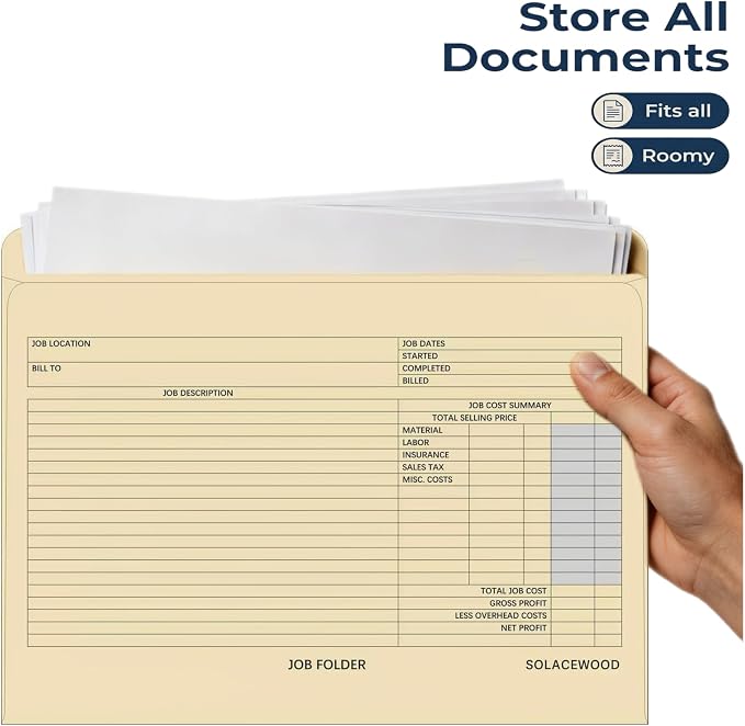 Project Folders 9.85” x 12.8” 10-Pack - Image 5