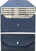 Pu Leather Cash Envelope Wallet by Unknown