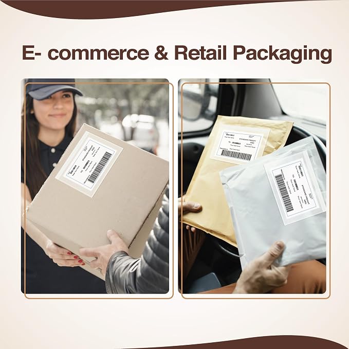 100 Pack 7"x10" Shipping Label Sleeves - Image 5