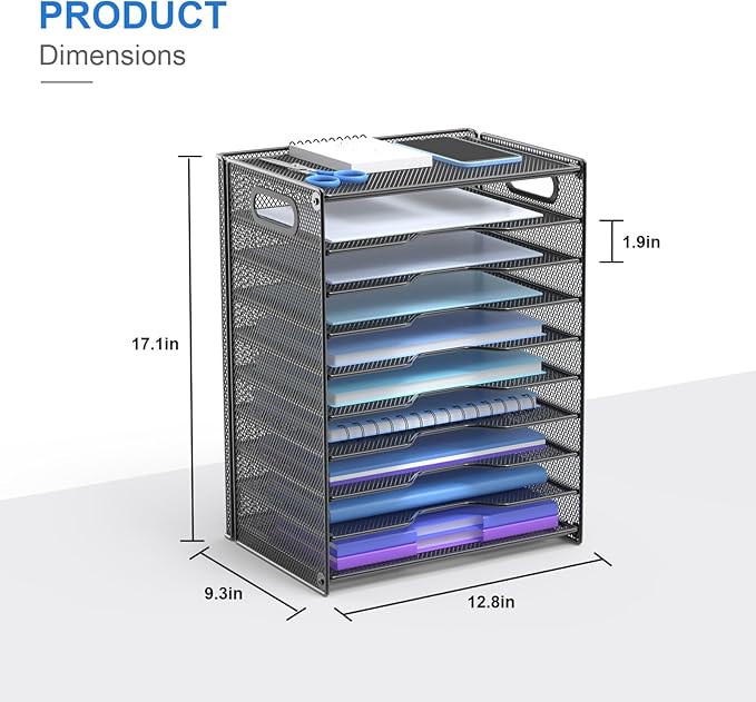 OUTWOLF 10 Tier Paper Organizer - Image 5
