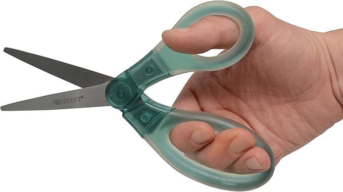 Westcott 8" Gel-Grip Multipurpose Scissors - Image 3