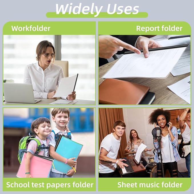 100 Pcs Clear Report Covers - Image 6