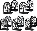 EOOUT Bookends for Shelves Decorative, 5 Pairs of Tree Bookends Supports by EOOUT