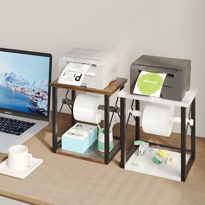 Label Holder for Rolls and Fan-Fold Labels, Shipping Thermal Label Holder - Image 9