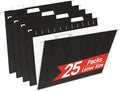 VZCPYTPM 25 Pack Hanging File Folders, Letter Size 8.5x11 Inch, Reinforced Rods by OfficeSuppliesDirect