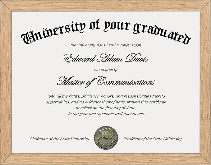 upsimples Certificate Frame by upsimples