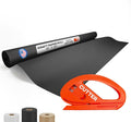 Black Kraft Paper Roll 48" x 2160" by IDLPackaging