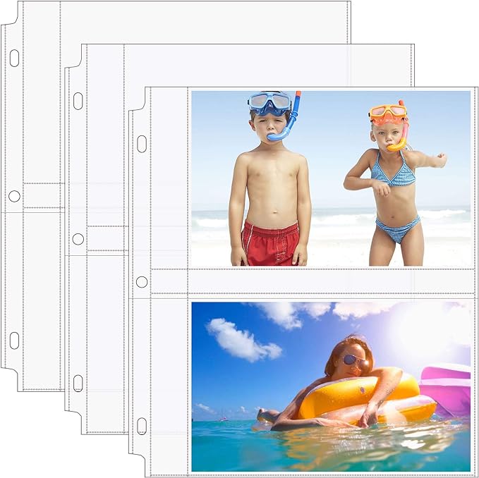 MaxGear 30 Pack 5x7 Photo Sleeves by MaxGear