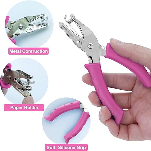Single Hole Punch 1/4” Paper Hole Puncher - Image 3