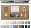YSAGi Leather Desk Pad Protector, Office Desk Mat, Large Mouse Pad, Non-Slip PU by YSAGi