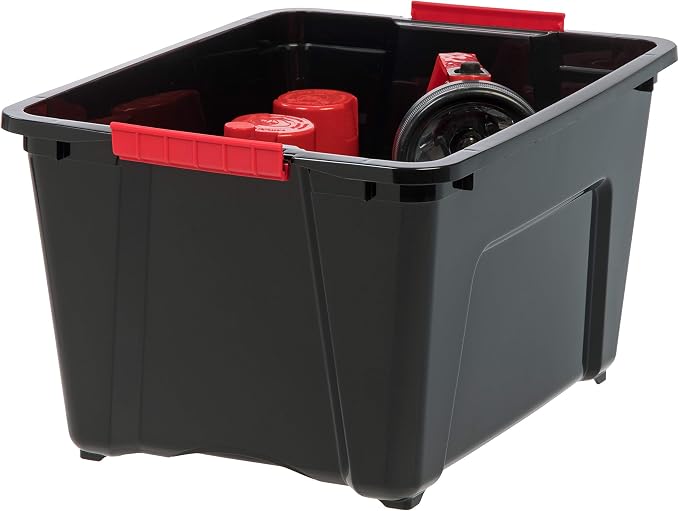 IRIS USA 30 L Plastic Storage Box - Image 5