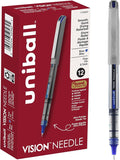 uni-ball uniball Vision Needle Rollerball Pens by uni-ball