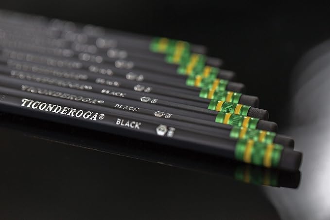 Ticonderoga Wood-Cased Pencils, Pre-Sharpened, 2 HB Soft - Image 8