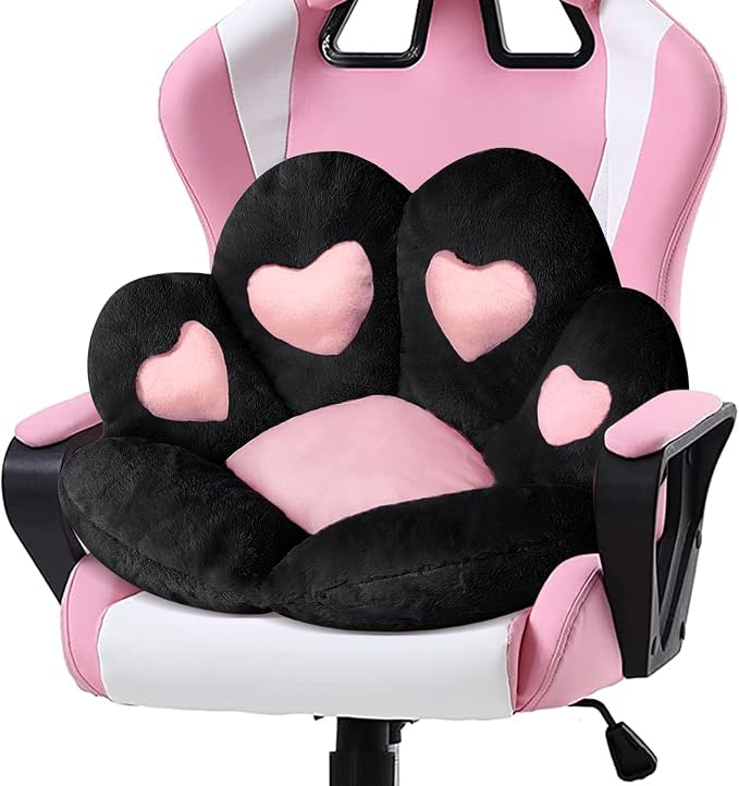Ditucu Cat Paw Cushion Kawaii Chair Cushions 27.5 x 23.6 inch Cute Stuff by DITUCU